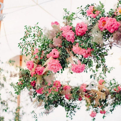 Pinks and Coral Wedding Flowers