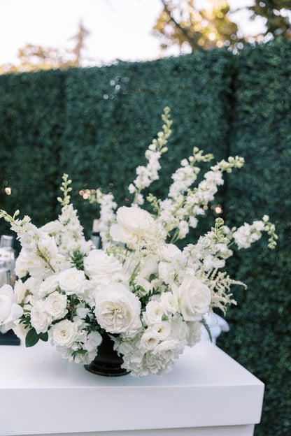 White Whimsical Flowers, No Greenery
