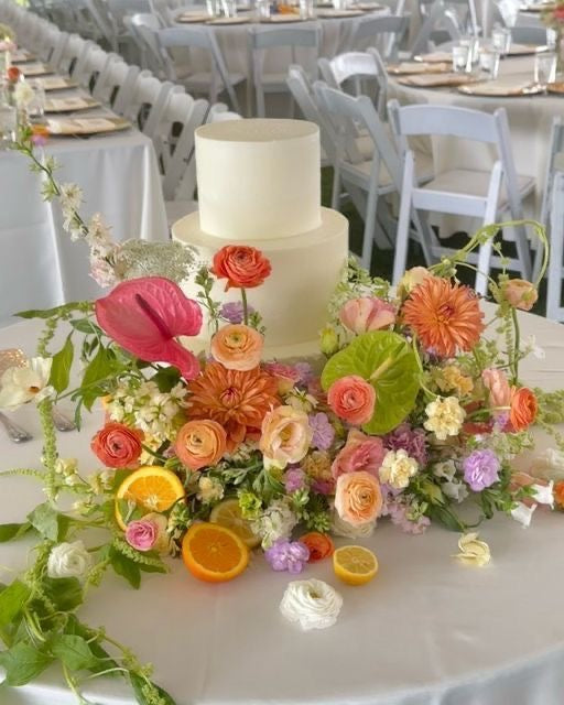Bright Tropicals: Pink, Orange, Green, Lavender