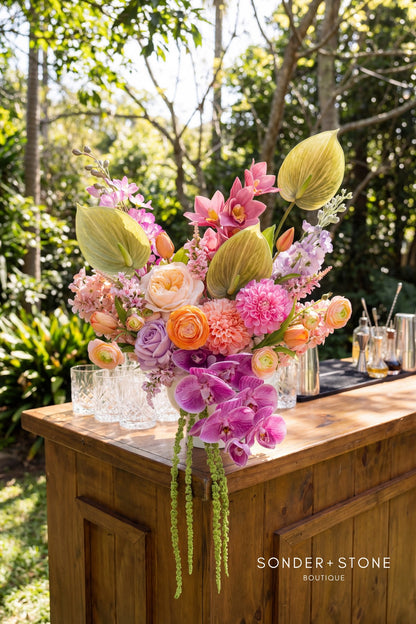 Bright Tropicals: Pink, Orange, Green, Lavender