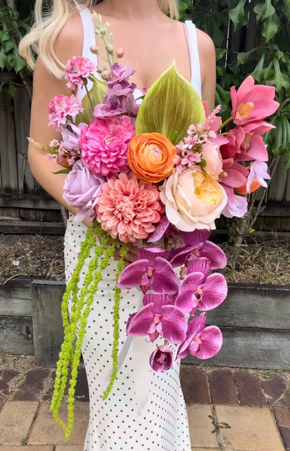 Bright Tropicals: Pink, Orange, Green, Lavender